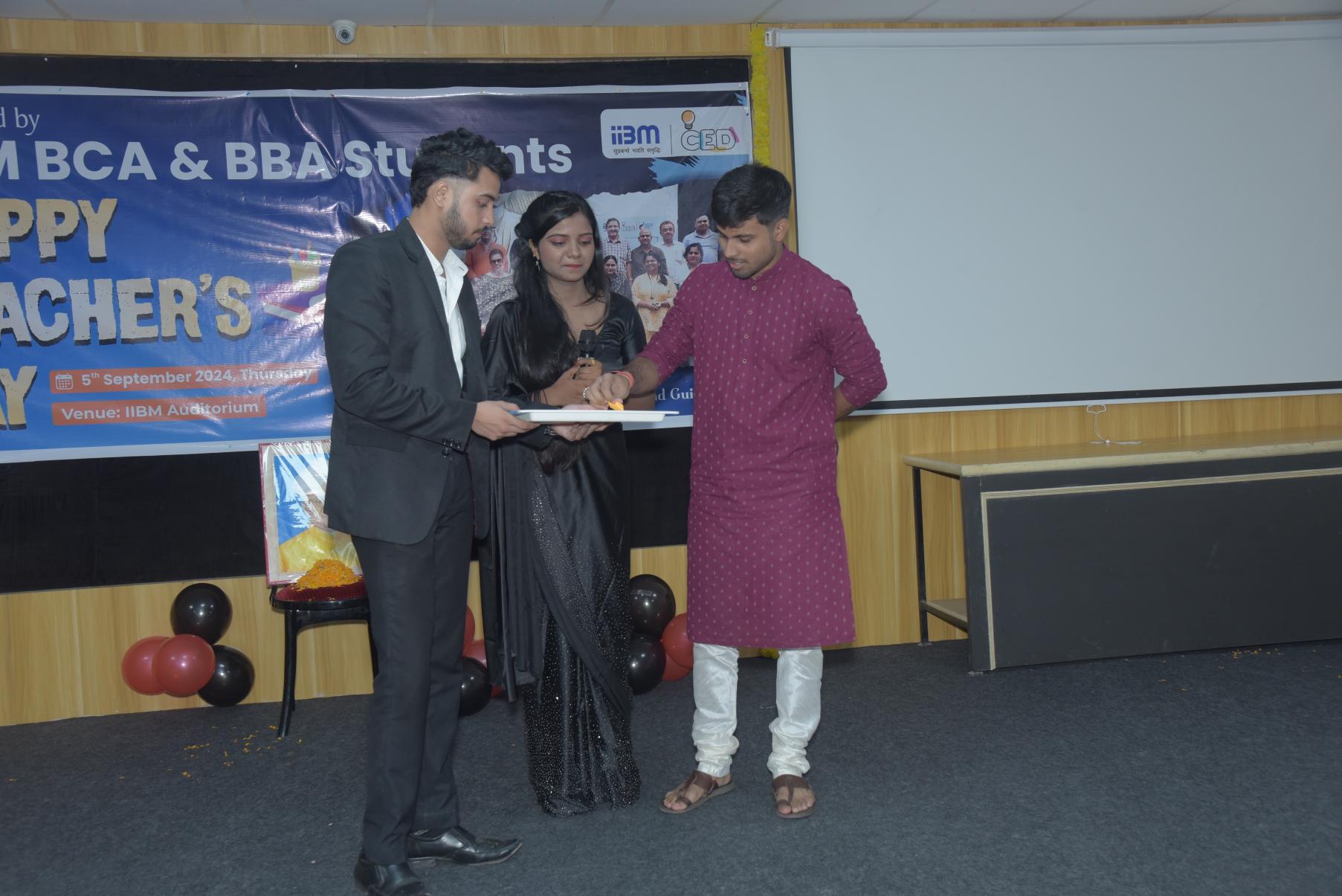 Teacher’s Day Celebration at IIBM – Honouring Educators with Joy and Gratitude